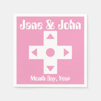 Multiplayer-Modus in Petal Pink Napkins Serviette