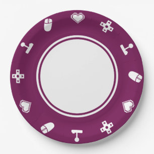 Multiplayer-Modus in Wein-Papierteller Pappteller