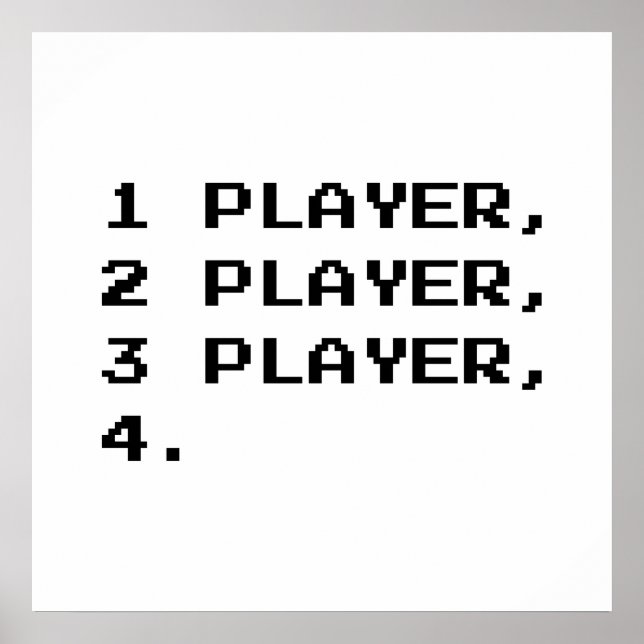 MULTIPLAYER POSTER (Vorne)