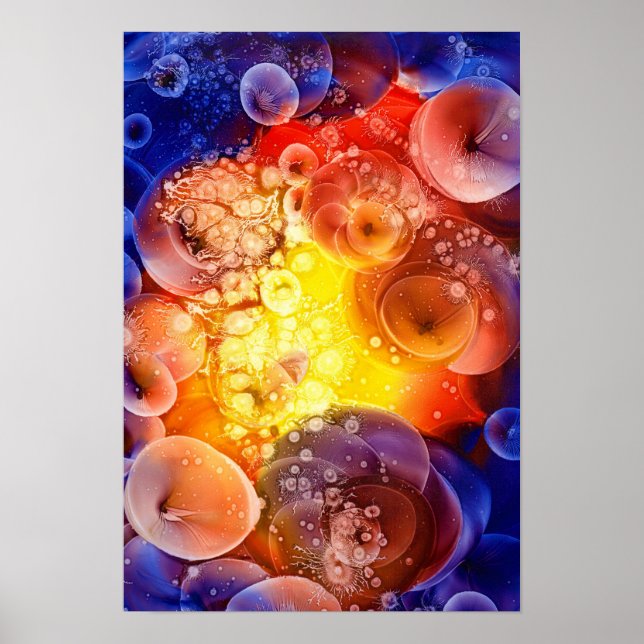 Multiple Awards Winner Hand Painted Artwork Poster (Vorne)