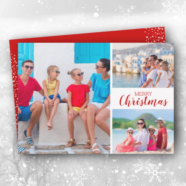 Multiple Foto Red Frohe Weihnachten (Von Creator hochgeladen)