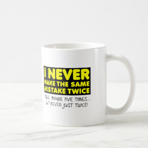 Multiple Mistake Funny Mug Kaffeetasse