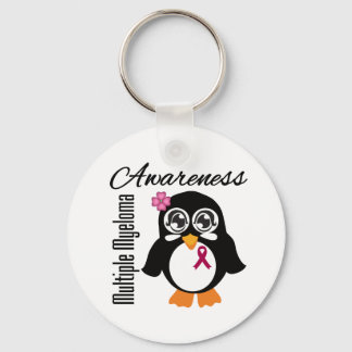 Multiple Myelom Awareness Pinguin Schlüsselanhänger