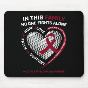 Multiple Myelom Awareness Sister Vater Blutanzunge Mousepad