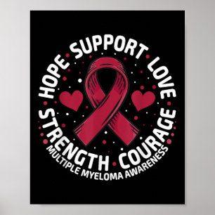 Multiple Myelom-Unterstützung Familiämisches Multi Poster