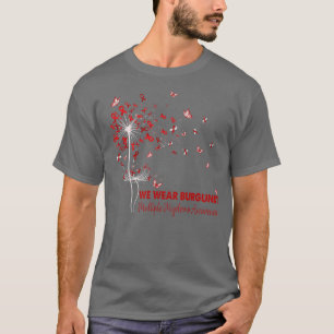 Multiple Myeloma Awareness Faith Hope Liebe Dandel T-Shirt