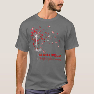 Multiple Myeloma Awareness Faith Hope Liebe Dandel T-Shirt