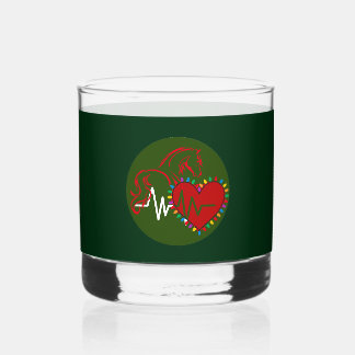 Multiple Options Christmas Logo Whiskyglas