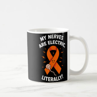 Multiple Sclerosis Awareness 2025 -orange Ribbon_  Kaffeetasse