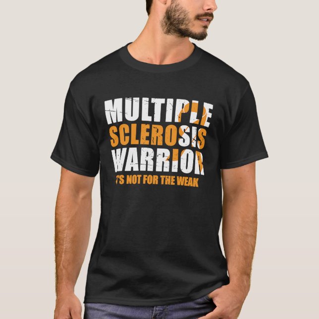 Multiple Sclerosis Awareness I'm Not Wasted I Have T-Shirt (Vorderseite)