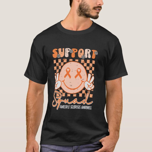Multiple Sclerosis Awareness MS Awareness Support  T-Shirt (Vorderseite)