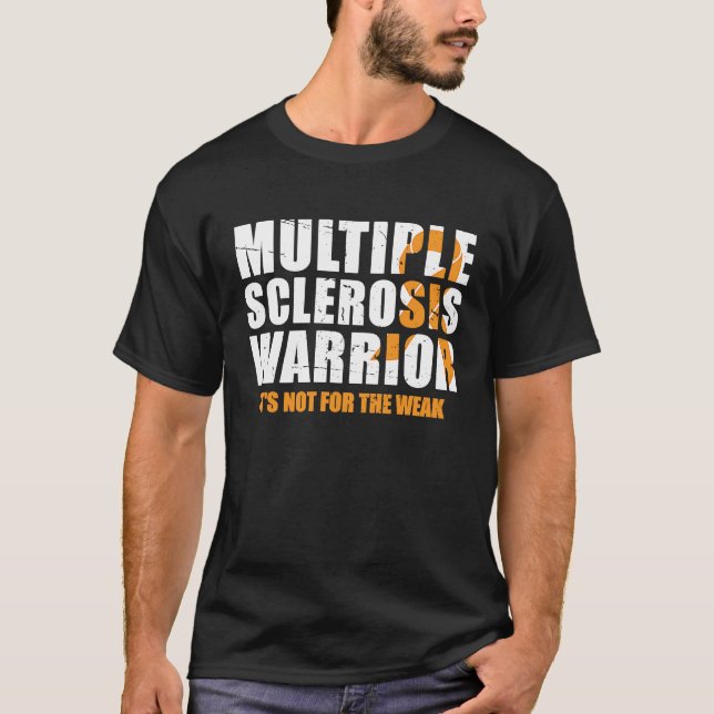Multiple Sclerosis Awareness Multiple Sclerosis Wa T-Shirt (Vorderseite)
