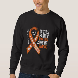 Multiple Sklerose Awareness Family Unterstützung M Sweatshirt