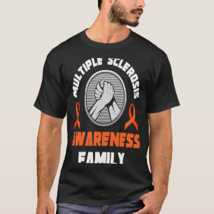 Multiple-Sklerose-Bewusstsein Familie MS Krieger T T-Shirt