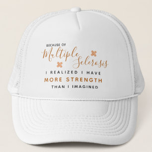 Multiple Sklerose Bewusstsein - Hut Truckerkappe