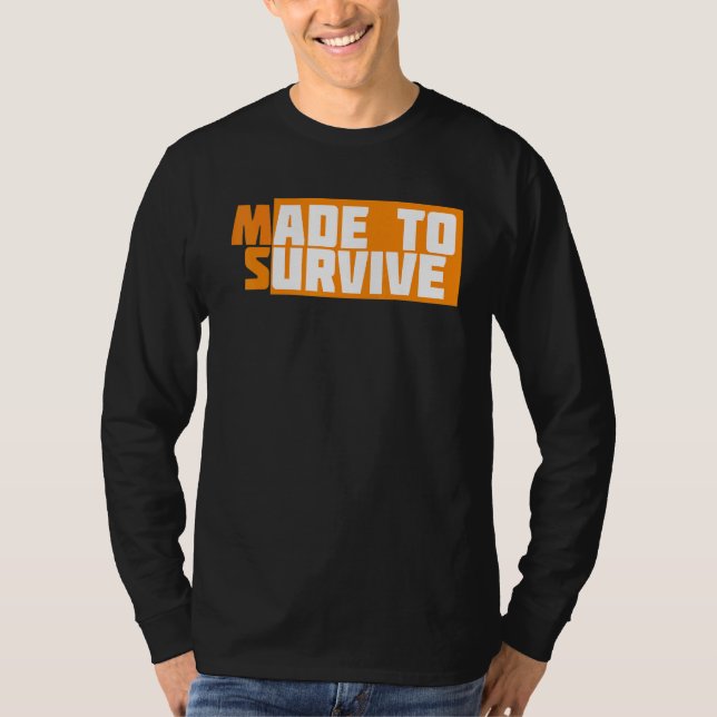 Multiple-Sklerose-Bewusstsein MS-Bewusstsein T-Shirt (Vorderseite)