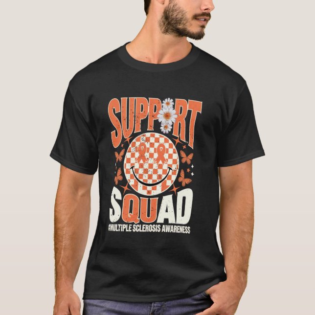 Multiple Sklerose-Bewusstsein MS-Bewusstsein Unter T-Shirt (Vorderseite)