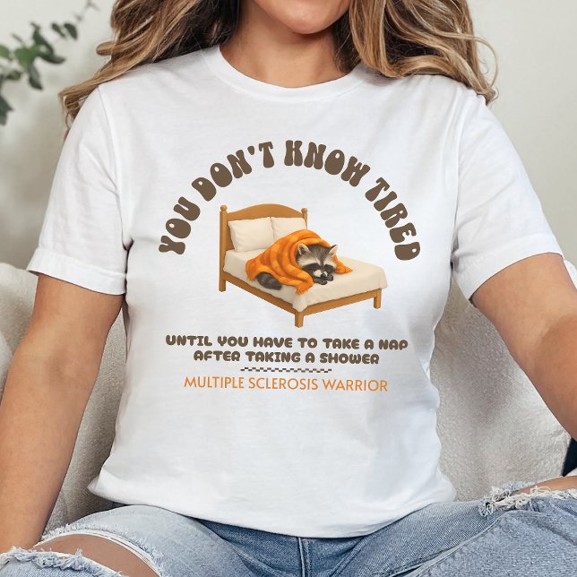 Multiple Sklerose Bewusstsein, MS-Krieger Tri-Blend Shirt (Von Creator hochgeladen)