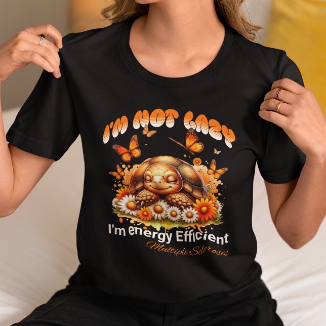 Multiple Sklerose Bewusstsein Schildkröte MS Krieg T-Shirt (Von Creator hochgeladen)