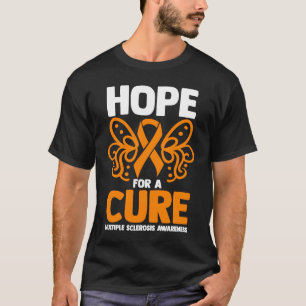 Multiple Sklerose Bewusstsein Schmetterling Hoffnu T-Shirt