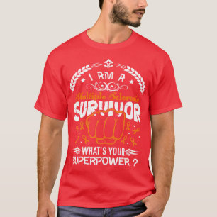 Multiple Sklerose-Bewusstsein Überlebender Was ist T-Shirt