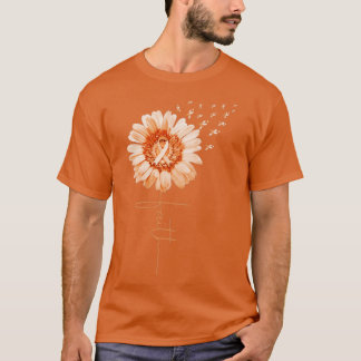 Multiple Sklerose Faith MS Awareness Sonnenblumen T-Shirt