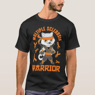 Multiple Sklerose Krieger Ninja Kitty Katze & Oran T-Shirt
