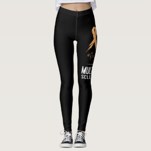 Multiple Sklerose MS Bekanntes Shirt: Unterstützu Leggings