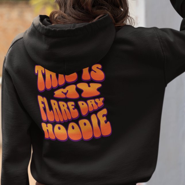 Multiple Sklerose MS Flare Day Back Design Hoodie (Von Creator hochgeladen)