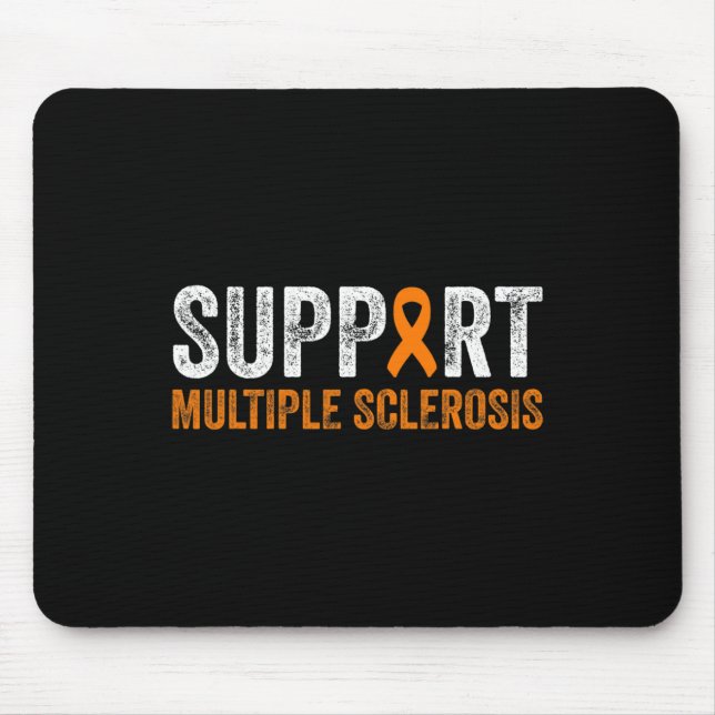 Multiple Sklerose - Multiple Sklerose - Bewusstsei Mousepad (Vorne)