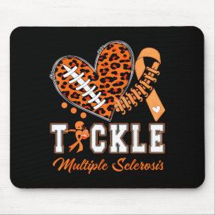 Multiple Sklerose Orange Band Bekanntheit bekämpfe Mousepad