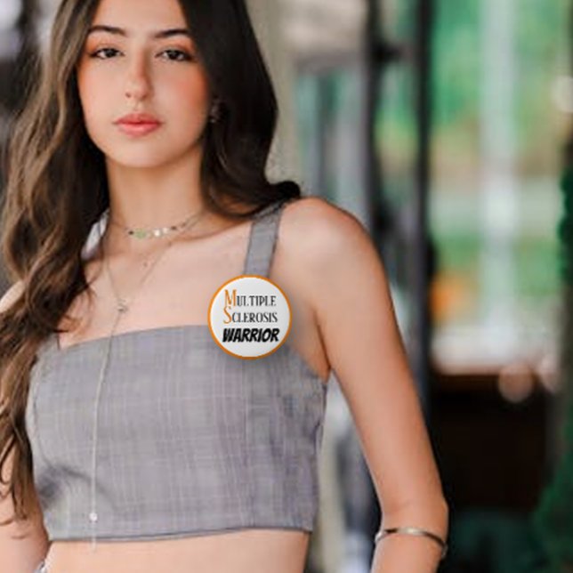 Multiple Sklerose Warrior Button (Von Creator hochgeladen)