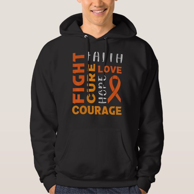 Multiple Sklerosis Awareness Fight Course Hoodie (Vorderseite)