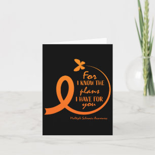 Multiple Sklerosis Awareness Gift Christliche Bibe Karte