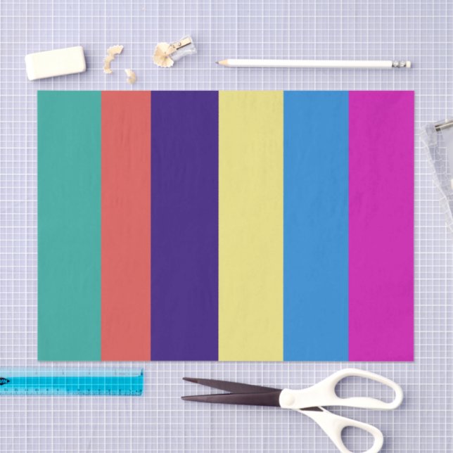 Multiple Solid Colors Decoupage Tissue Paper  Seidenpapier (Handwerk)