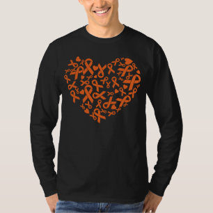 Multipler Sklerose Awareness Orange Hefe Ribbon M T-Shirt
