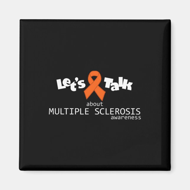 Multipler Sklerose Bewusstsein Magnet (Vorne)