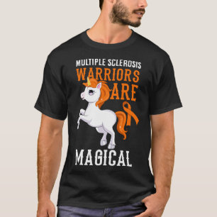 Multipler Sklerose Krieger sind magische Einhorn-M T-Shirt