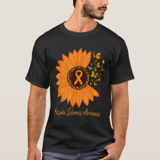 Multipler Sklerose Sensibilisierungsgrad Blume Fra T-Shirt