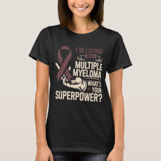 Multiples Myelom-Bewusstsein Myelom-Superkraft T-Shirt