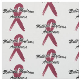 Multiples Myelom Bewusstseinsband der Hoffnung Stoff