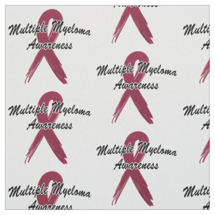 Multiples Myelom Bewusstseinsband der Hoffnung Stoff