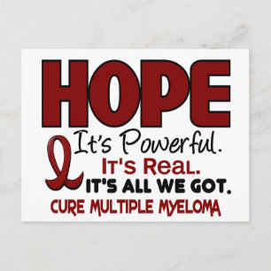 Multiples Myelom HOPE 1 Postkarte