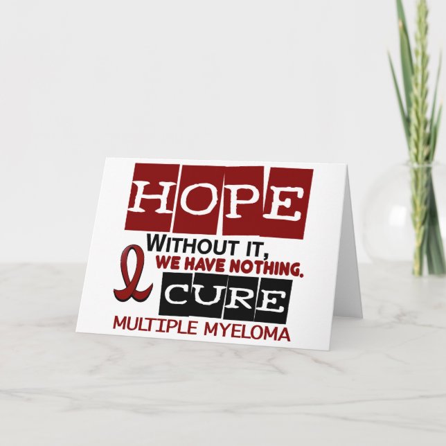 Multiples Myelom HOPE 2 Karte (Vorderseite)
