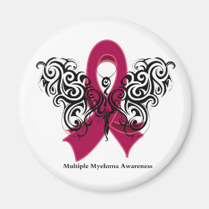 Multiples Myelom Stamm Butterfly Ribbon Magnet