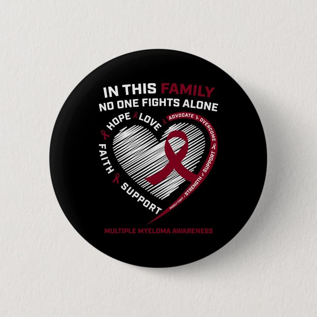 Multiples Myeloma Awareness Products Sister Vater  Button (Vorderseite)
