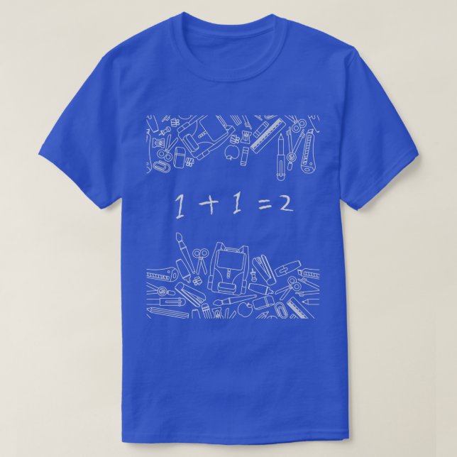 Multiplication table T-Shirt (Design vorne)