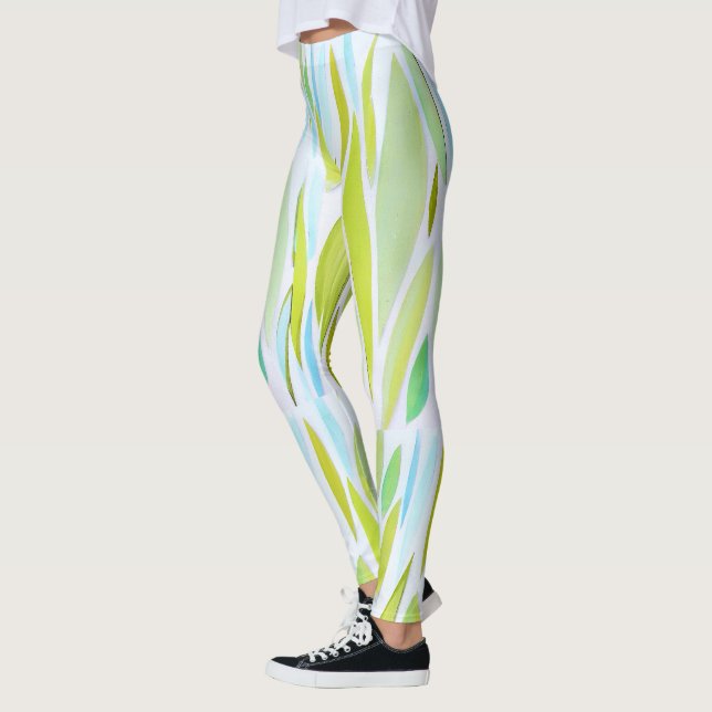 Multiprint-Leggings-Apfelspaltung Leggings (Links)