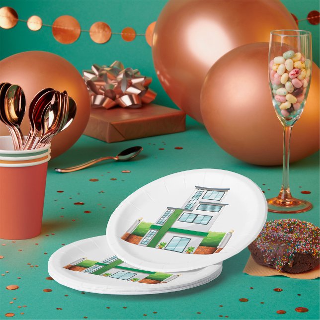 Multistorey House Pappteller (Von Creator hochgeladen)