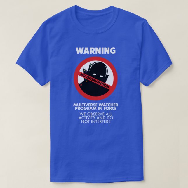 Multiversum-Uhr T-Shirt (Design vorne)